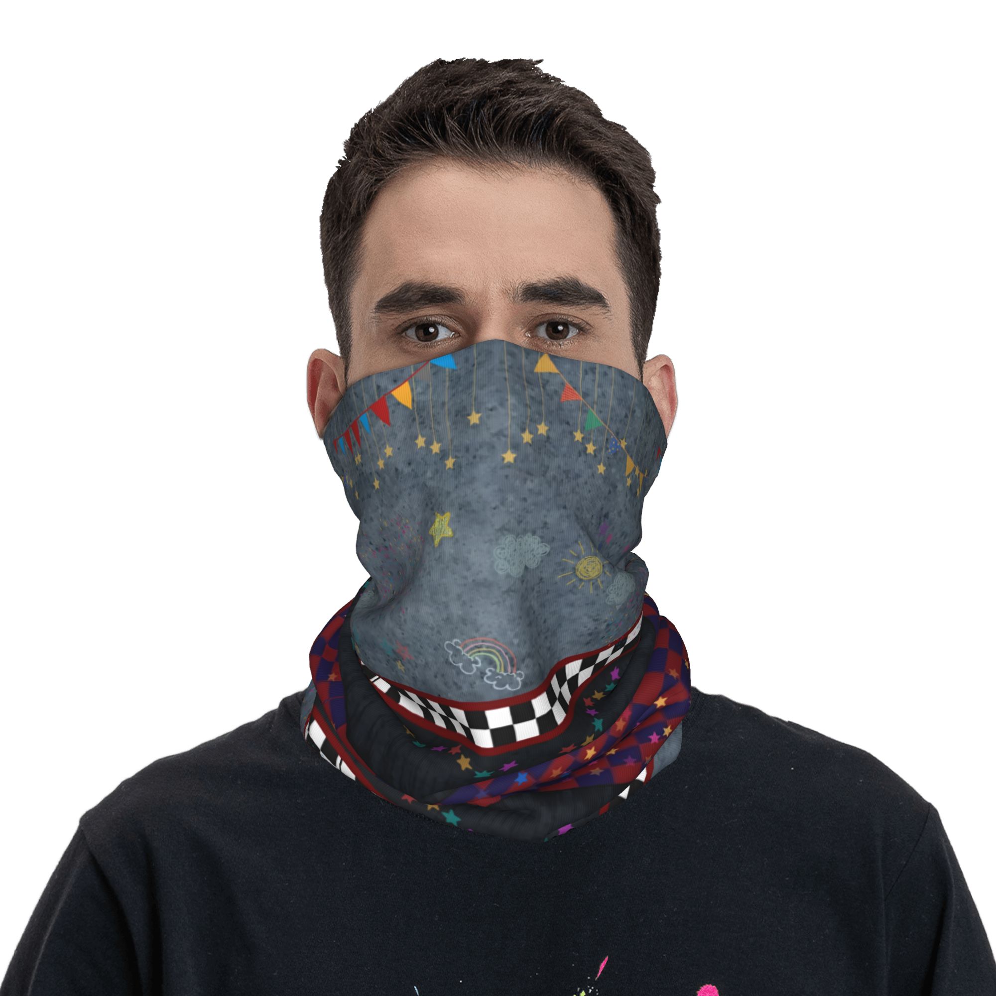 Outdoor Adventure At - Custom FNAF At Freddys Bandana Neck