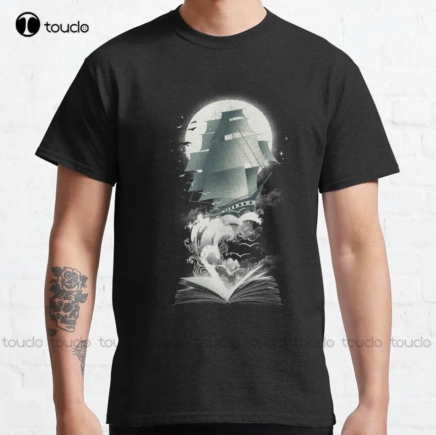 Outdoor Adventure Books - Book Of Adventures Classic T-Shirt Black