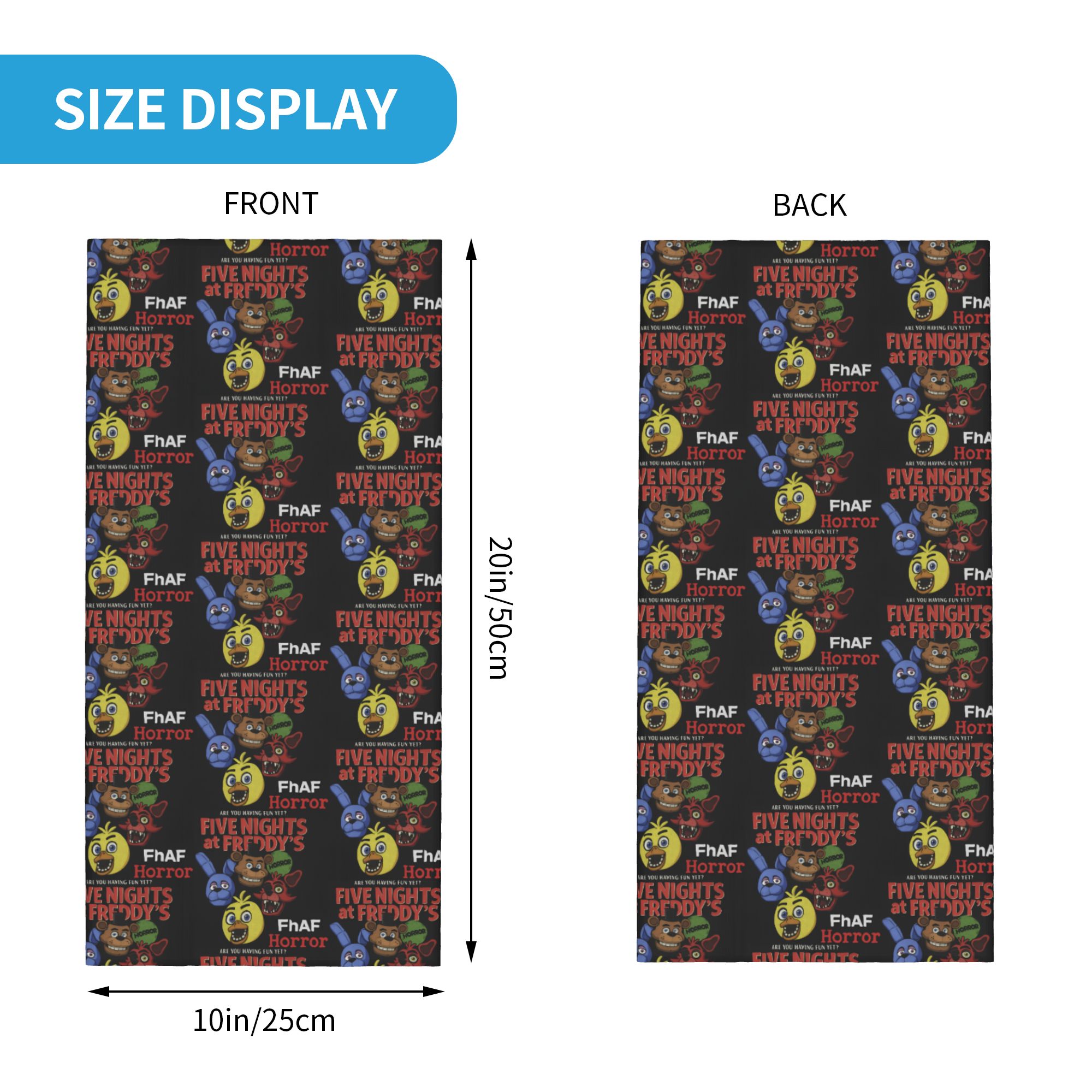 Custom FNAF At Freddys Bandana - Outdoor Adventure At 评论和价格
