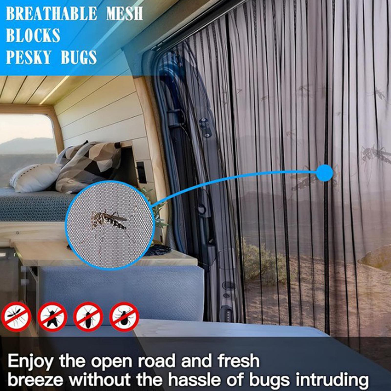 Magnetic Door Screen For Van U - Outdoor Adventure Vehicles 评论和价格