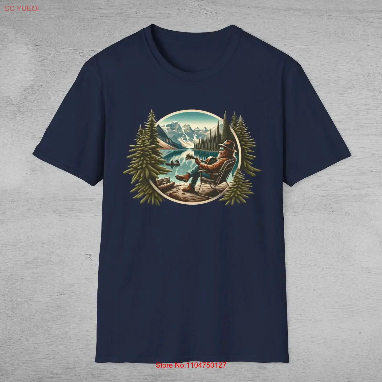 Bigfoot at the Lake T Shirt Sa - Outdoor Adventure At 评论和价格