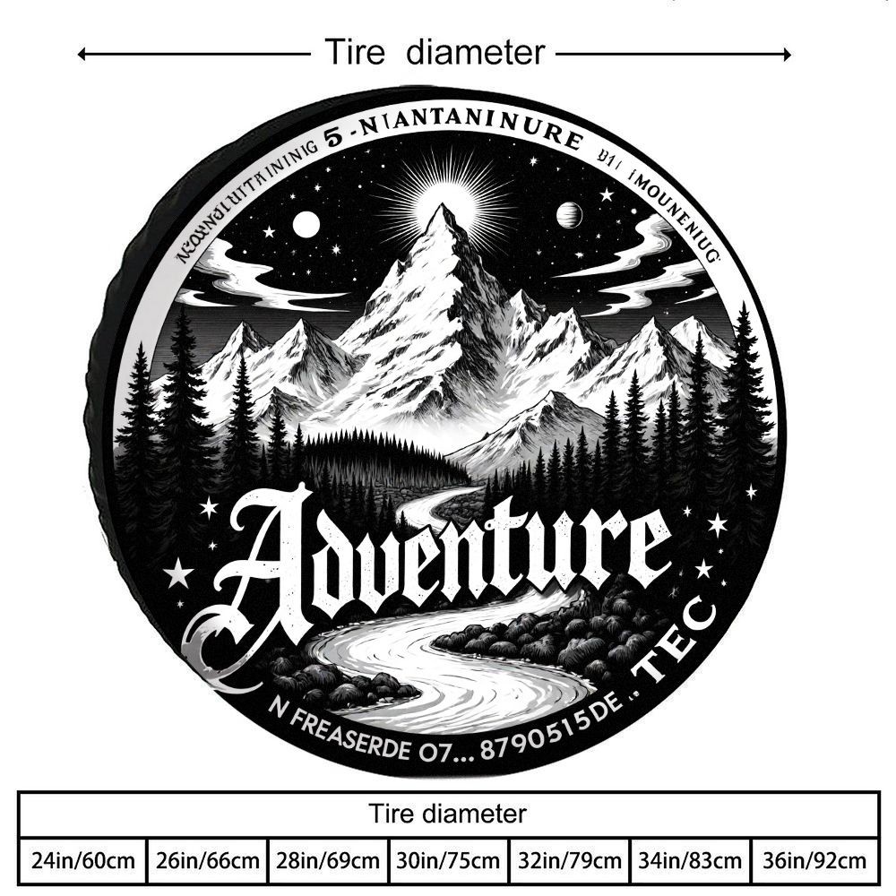 Adventure Mountain Spare Tire  - Outdoor Adventure Vehicles 评论和价格
